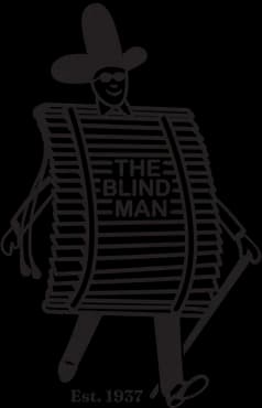 The Blind Man - Custom Window Treatments Logo